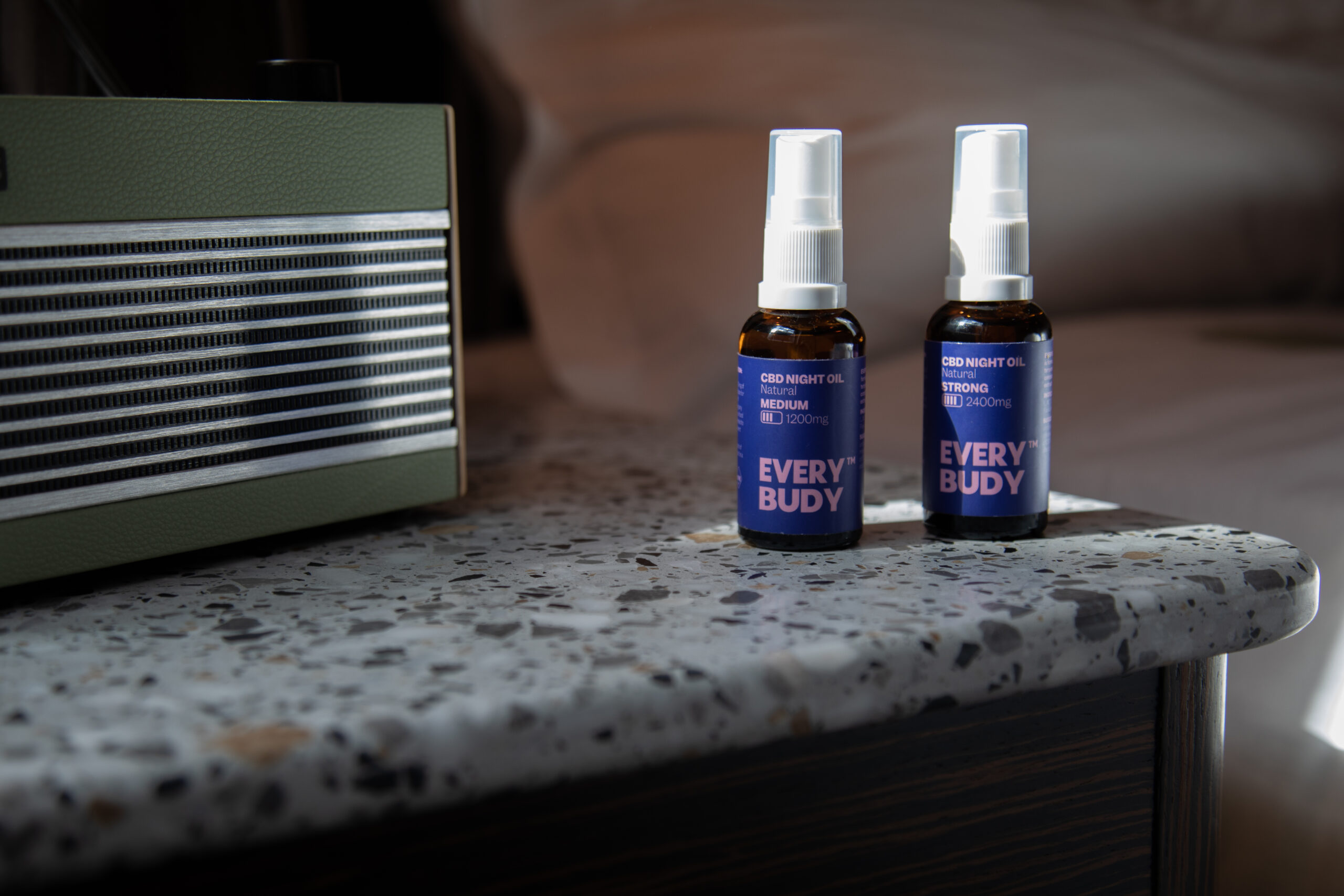 Night Oil by the Table