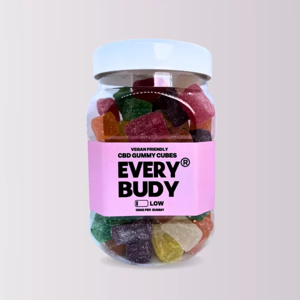 CBD Gummy Cubes - Large Tub (10mg)