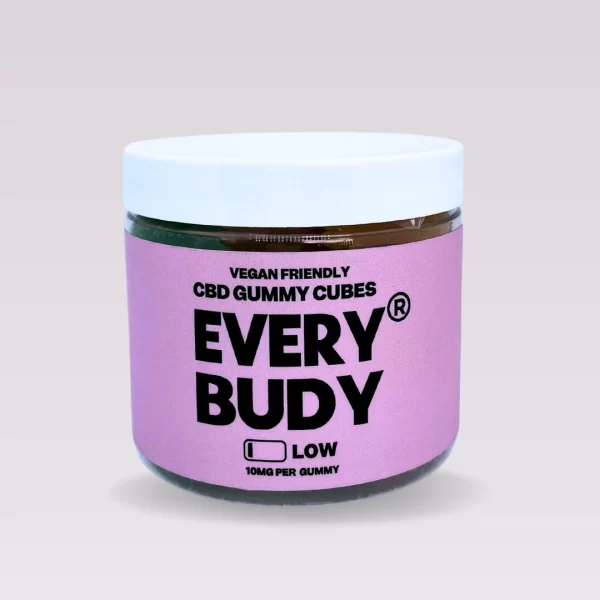 CBD Gummy Cubes - Small Tub (10mg)