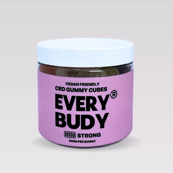 CBD Gummy Cubes - Small Tub (50mg)